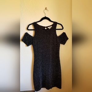 Glittery Black Dress